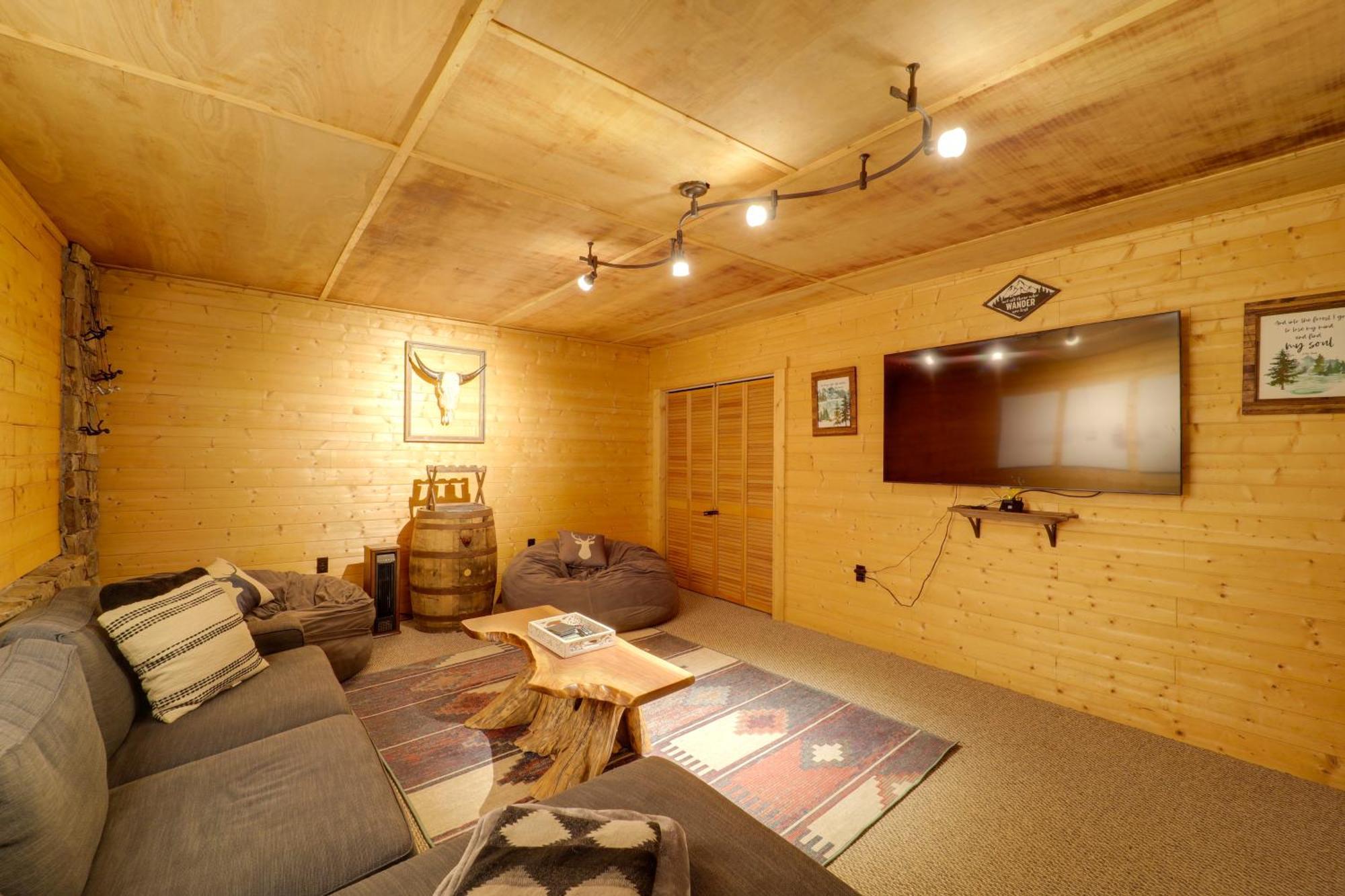 Gorgeous Boone Area Cabin With 2 Decks And Fireplaces! Fleetwood Exterior photo
