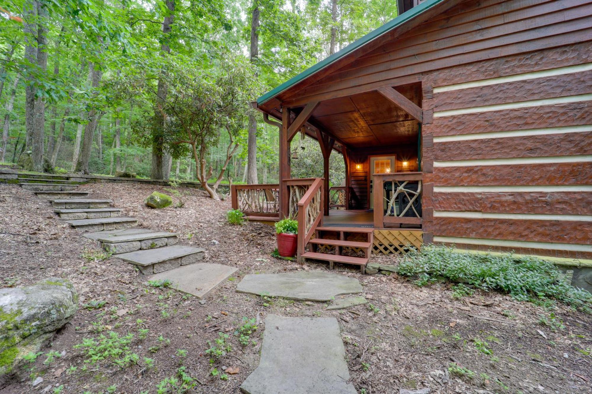 Gorgeous Boone Area Cabin With 2 Decks And Fireplaces! Fleetwood Exterior photo